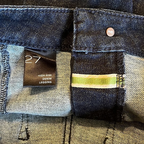 Anthropologie Pilcro High Rise Denim Legging - Picture 5 of 12